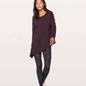 Lululemon To The Point Long Sleeve Black Cherry